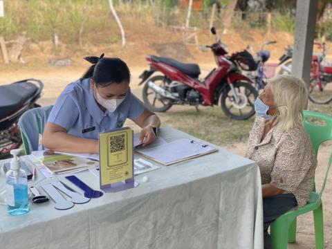 โครงการส่งเสริมและให้ความรู้การดูแลสุขภาพช่องปากและฟัน ม.6