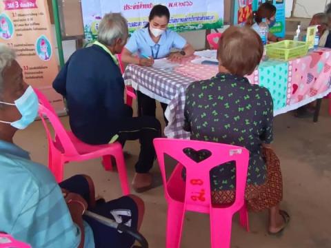 โครงการส่งเสริมและให้ความรู้การดูแลสุขภาพช่องปากและฟัน ม.8