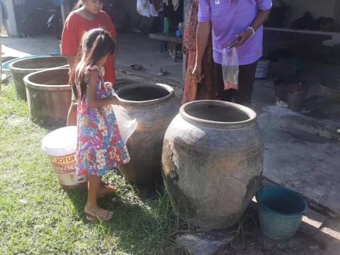 โครงการสนับสนุนการดำเนินงานหมู่บ้านปลอดโรคไข้เลือดออก