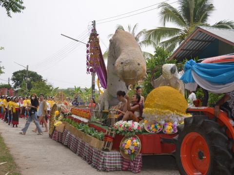 งานสืบสานประเพณีวัฒนธรรมท้องถิ่นพลับพลาชัย ประจำปี 2566