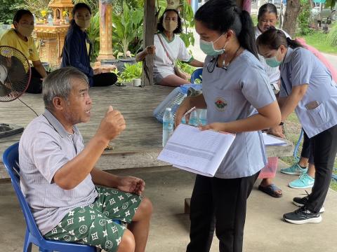 โครงการตรวจเยี่ยมบ้าน ผู้สูงอายุ ผู้พิการ และผู้ป่วยติดเตียง