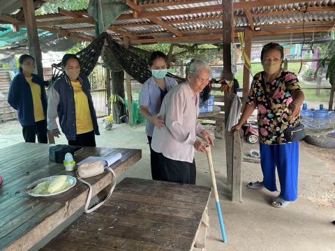 โครงการตรวจเยี่ยมบ้าน ผู้สูงอายุ ผู้พิการ และผู้ป่วยติดเตียง