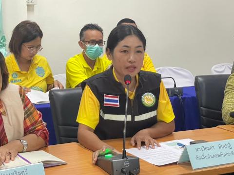 นายศุภชัย ช่วยชู นายอำเภอพลับพลาชัยตรวจเยี่ยม อบต.