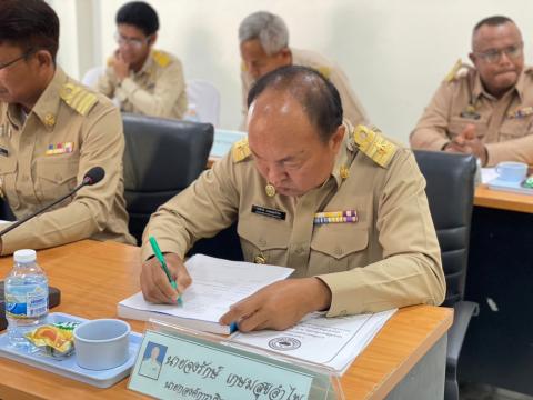 การประชุมสภาองค์การบริหารส่วนตำบลสะเดา