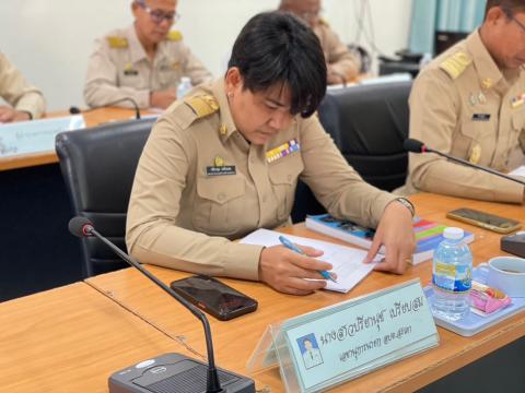 การประชุมสภาองค์การบริหารส่วนตำบลสะเดา