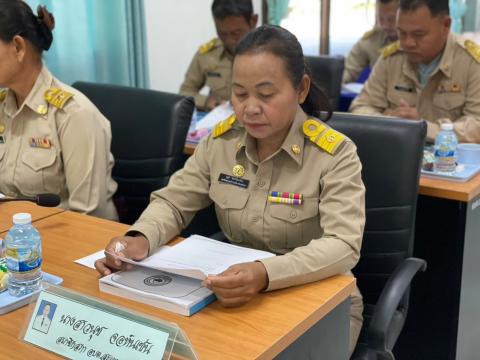 การประชุมสภาองค์การบริหารส่วนตำบลสะเดา