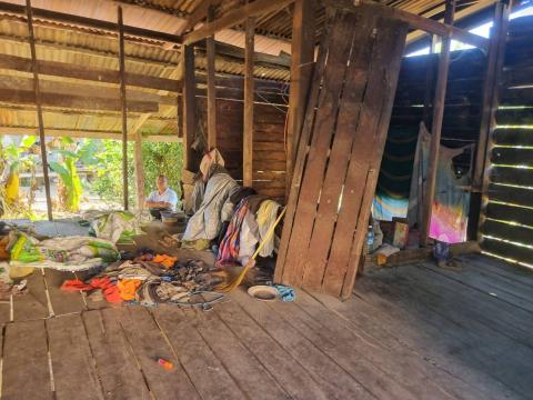 การลงพื้นที่สำรวจเพื่อให้การช่วยเหลือปรับปรุงที่พักอาศัย