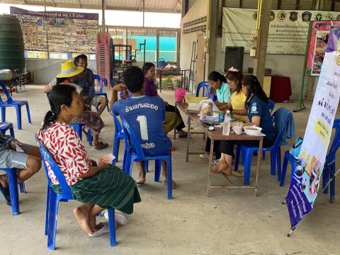 การออกพื้นที่จัดเก็บค่าน้ำประปา ประจำเดือน เมษายน 2568
