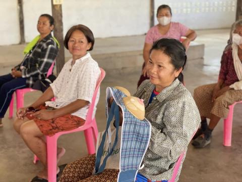 โครงการป้องกันภัยมะเร็งเต้านมและปากมดลูก หมู่ที่ 8 67