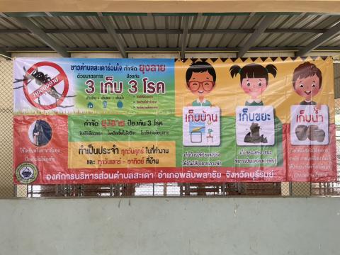 โครงการป้องกันโรคไข้เลือดออกและกำจัดยุงลายพาหะนำโรค ปี 2567