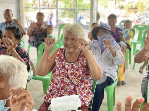โครงการส่งเสริมสุขภาพผู้สูงอายุสุขภาพดี ชะลอชรา ชีวายืนยาว