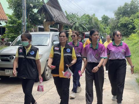 โครงการสนับสนุนการดำเนินงานหมู่บ้านปลอดโรคไข้เลือดออก
