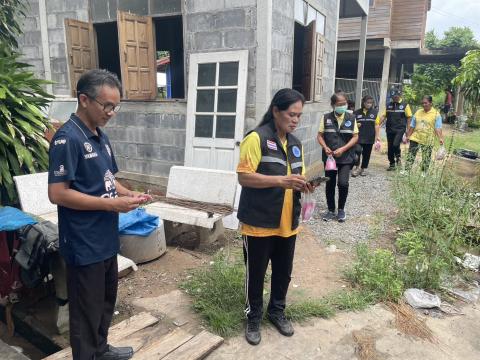 โครงการสนับสนุนการดำเนินงานหมู่บ้านปลอดโรคไข้เลือดออก