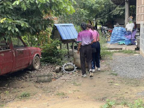 โครงการสนับสนุนการดำเนินงานหมู่บ้านปลอดโรคไข้เลือดออก