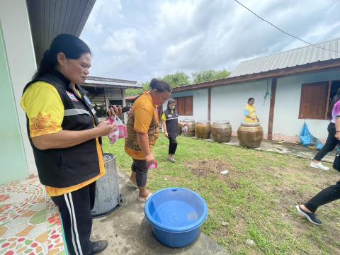 โครงการสนับสนุนการดำเนินงานหมู่บ้านปลอดโรคไข้เลือดออก
