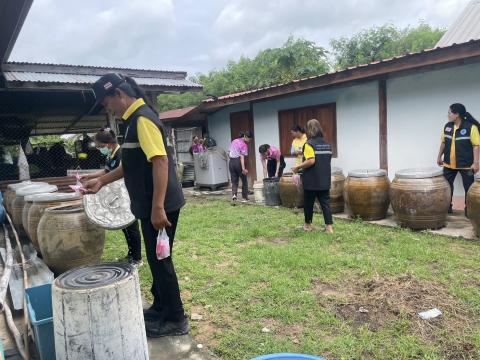 โครงการสนับสนุนการดำเนินงานหมู่บ้านปลอดโรคไข้เลือดออก