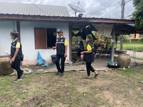 โครงการสนับสนุนการดำเนินงานหมู่บ้านปลอดโรคไข้เลือดออก