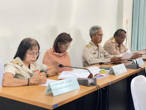 การประชุมสภาองค์การบริหารส่วนตำบลสะเดา