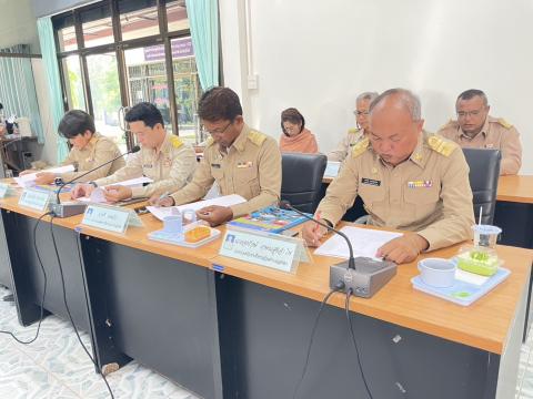 การประชุมสภาองค์การบริหารส่วนตำบลสะเดา