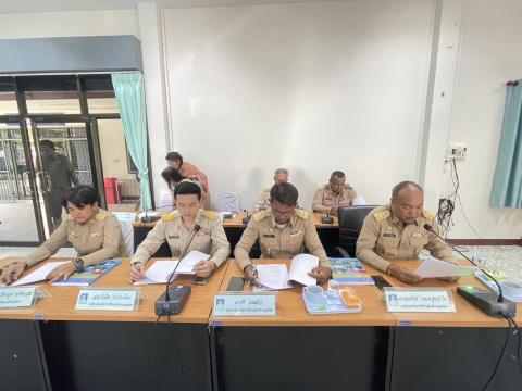 การประชุมสภาองค์การบริหารส่วนตำบลสะเดา