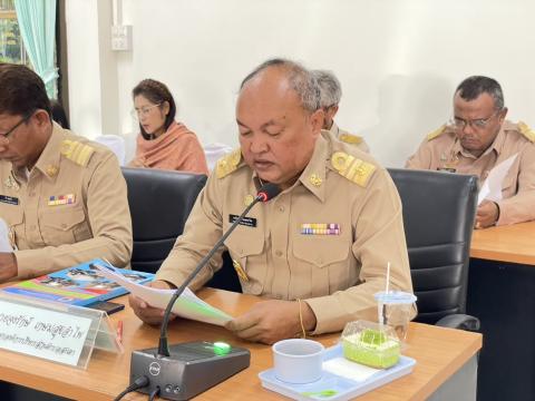 การประชุมสภาองค์การบริหารส่วนตำบลสะเดา
