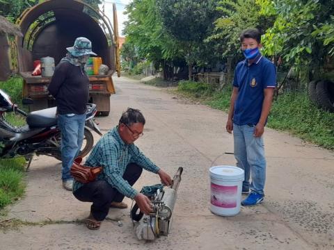 โครงการป้องกันโรคไข้เลือดออก และกำจัดยุงลายพาหะนำโรค ปี 2565