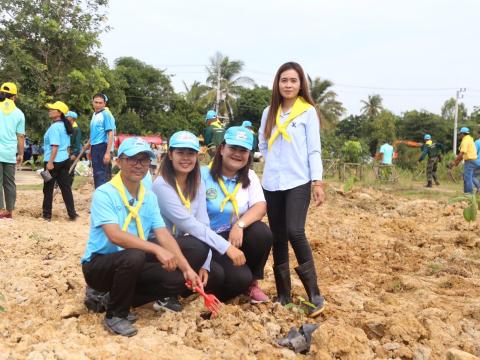 กิจกรรมปลูกต้นไม้ตามโครงการท้องถิ่นปลูกป่าเฉลิมพระเกียรติ ฯ