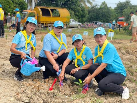 กิจกรรมปลูกต้นไม้ตามโครงการท้องถิ่นปลูกป่าเฉลิมพระเกียรติ ฯ