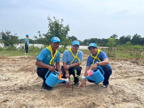 กิจกรรมปลูกต้นไม้ตามโครงการท้องถิ่นปลูกป่าเฉลิมพระเกียรติ ฯ