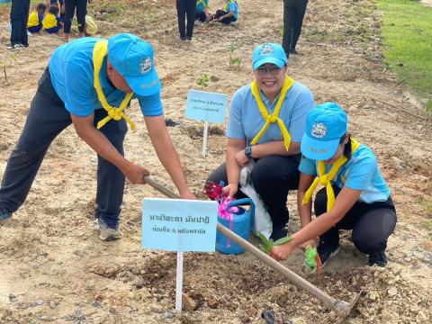 กิจกรรมปลูกต้นไม้ตามโครงการท้องถิ่นปลูกป่าเฉลิมพระเกียรติ ฯ