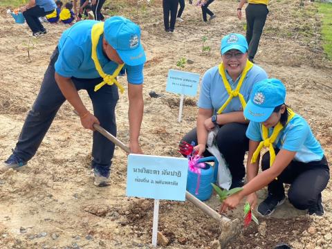 กิจกรรมปลูกต้นไม้ตามโครงการท้องถิ่นปลูกป่าเฉลิมพระเกียรติ ฯ