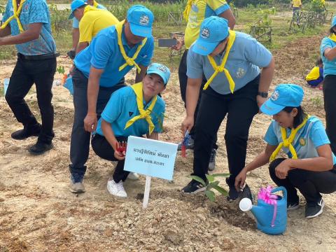 กิจกรรมปลูกต้นไม้ตามโครงการท้องถิ่นปลูกป่าเฉลิมพระเกียรติ ฯ