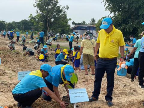 กิจกรรมปลูกต้นไม้ตามโครงการท้องถิ่นปลูกป่าเฉลิมพระเกียรติ ฯ