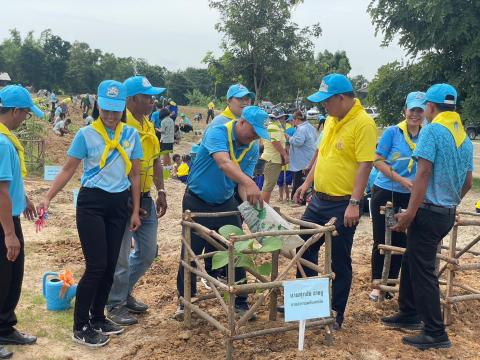 กิจกรรมปลูกต้นไม้ตามโครงการท้องถิ่นปลูกป่าเฉลิมพระเกียรติ ฯ