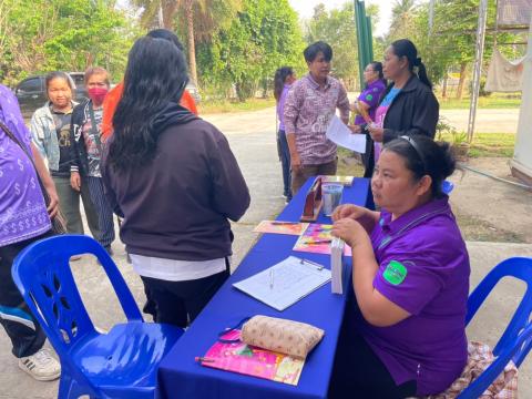 การอบรมโครงการรณรงค์และส่งเสริมการลดปริมาณขยะฯ